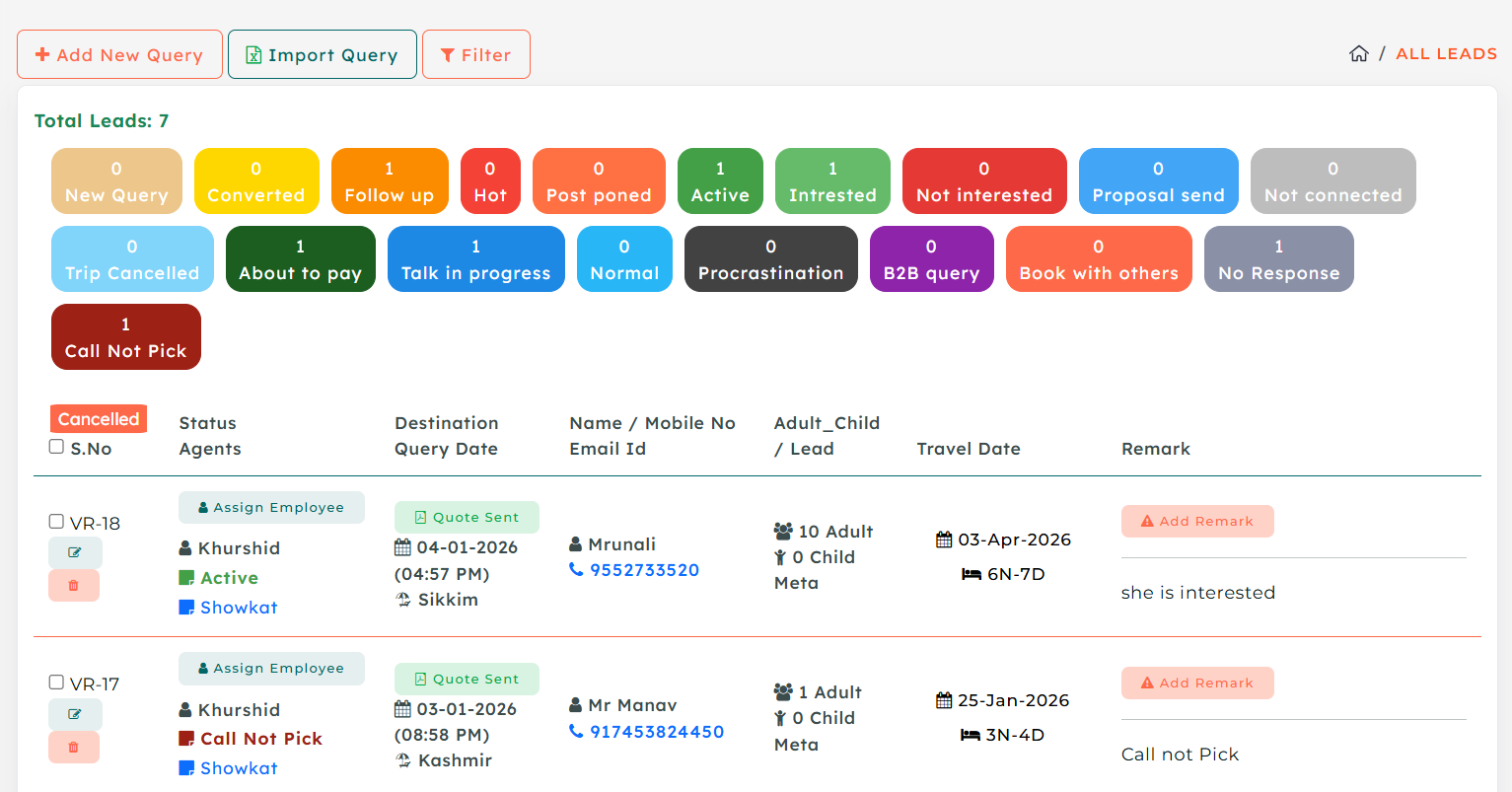 PaikaSoft Travel CRM Software