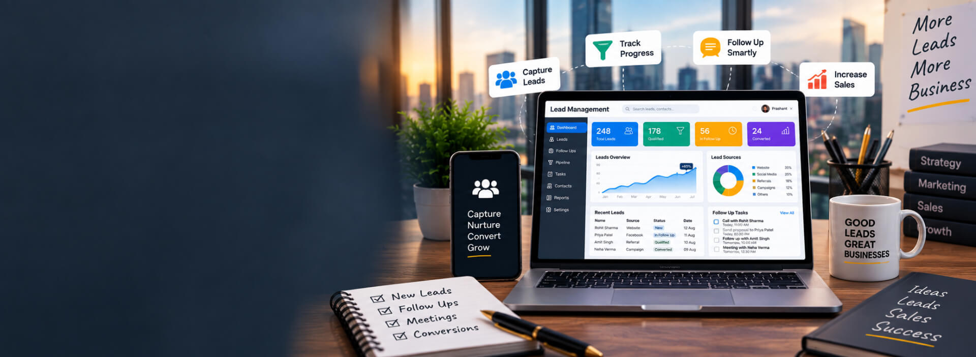 Smart Lead Management System for Better Sales & Business Growth